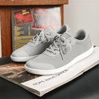 Chaussures pieds nus homme larges, semelle souple, pour l'été, gris