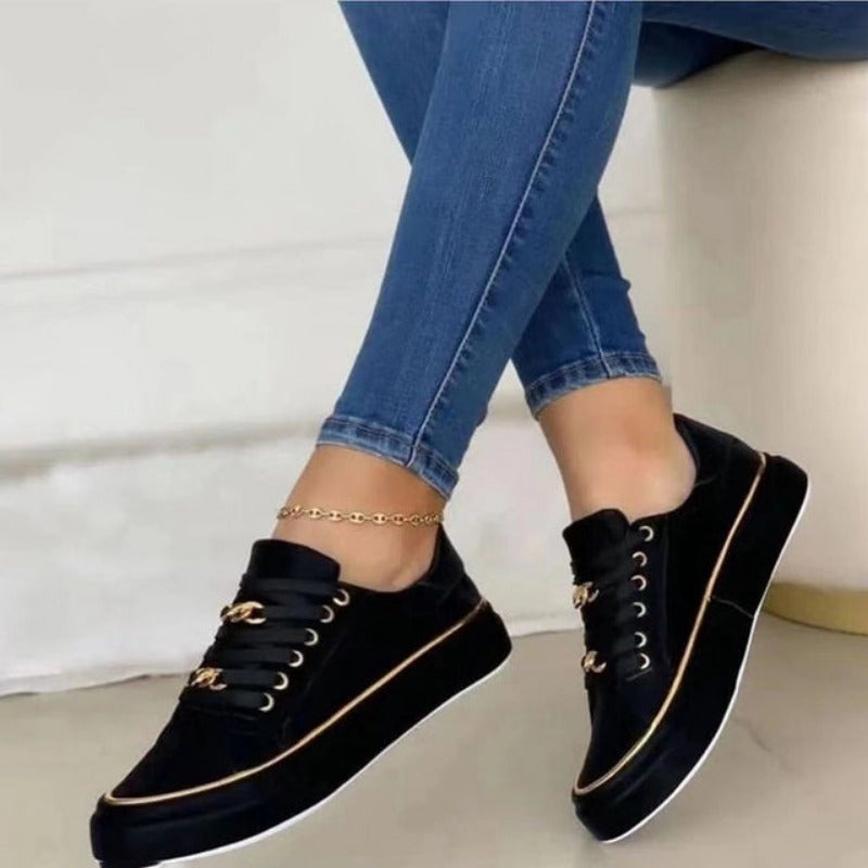Chaussures orthopédiques femme, semelle souple et antidérapante