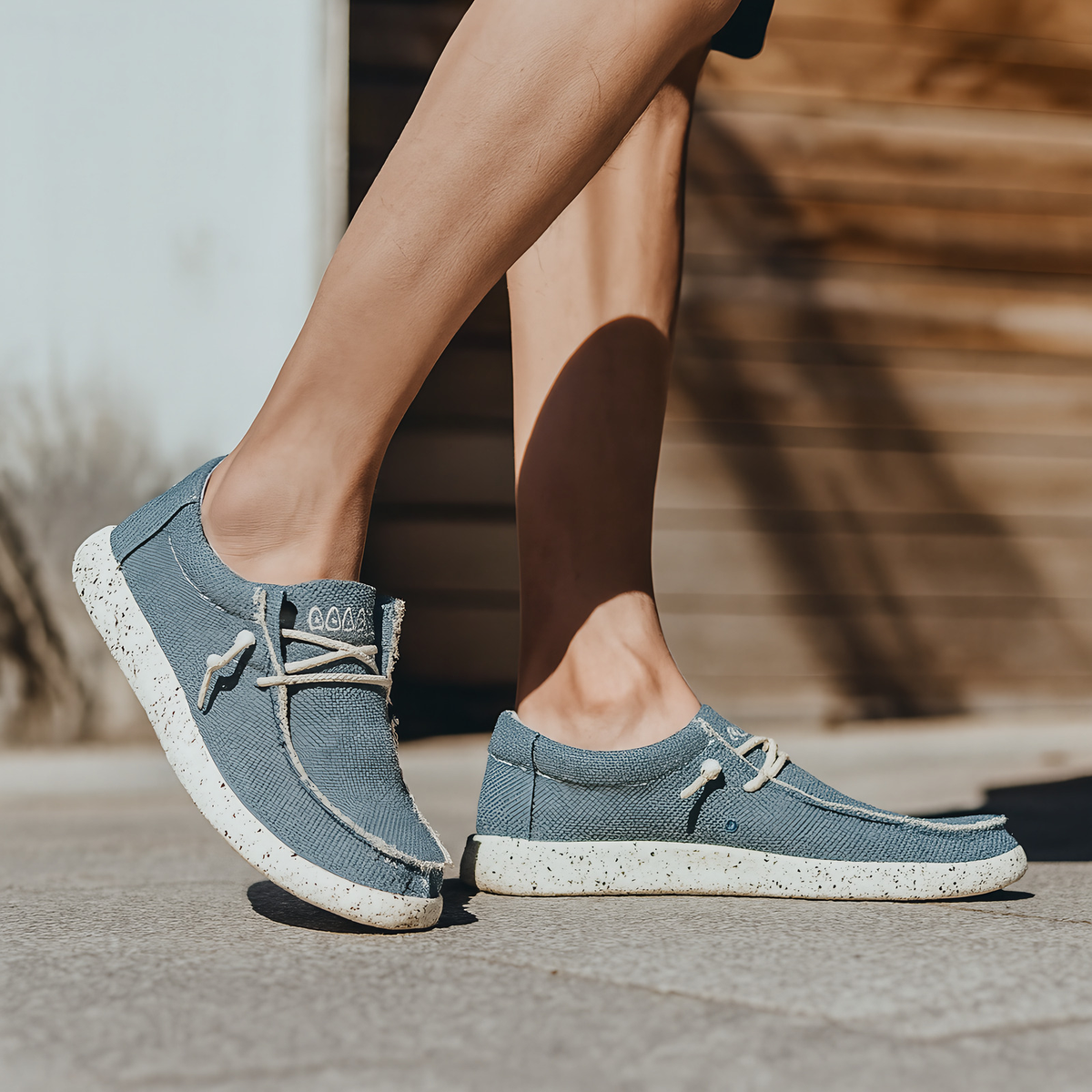 Chaussures à enfiler homme en maille respirante, du 39 au 48