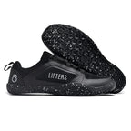 Chaussures de sport légères mixtes, semelle en mousse EVA, noir