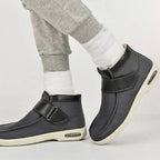 Chaussures orthopédiques chaudes à scratch, feutre et fourrure