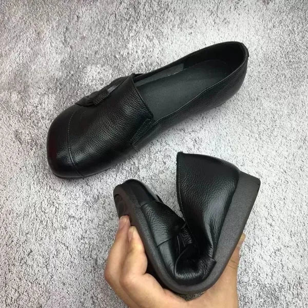 Chaussures orthopédiques femme à semelle compensée, trois coloris