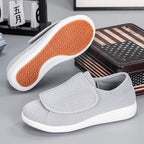 Chaussures orthopédiques larges à enfiler, mixtes, sans lacets