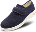 Chaussures orthopédiques larges à scratch, mixtes, du 35 au 42, bleu