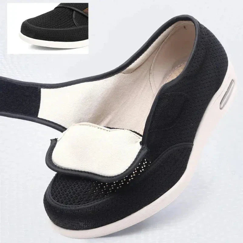 Chaussures orthopédiques larges à scratch, mixtes, du 38 au 48