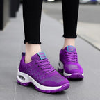 Chaussures orthopédiques femme à lacets, plateforme 5 cm
