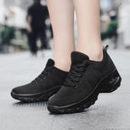 Chaussures orthopédiques femme à lacets, plateforme 5 cm