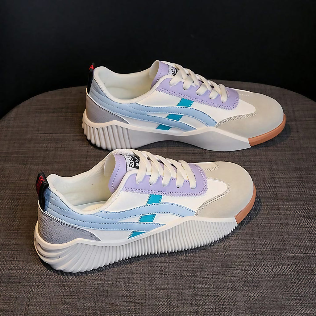 Chaussures orthopédiques rétro femme, talon de 4 cm, noir ou bleu, bleu