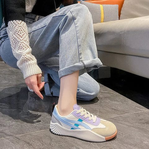 Chaussures orthopédiques rétro femme, talon de 4 cm, noir ou bleu