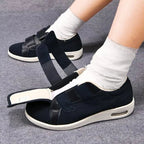 Chaussures orthopédiques mixtes à scratch, trois paires de semelles