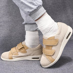 Chaussures orthopédiques mixtes à scratch, trois paires de semelles