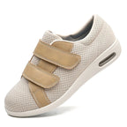 Chaussures orthopédiques mixtes à scratch, trois paires de semelles, kaki