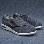 Chaussures orthopédiques unisexe à scratch, deux paires de semelles