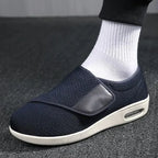 Chaussures orthopédiques unisexe à scratch, deux paires de semelles