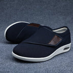 Chaussures orthopédiques unisexe à scratch, deux paires de semelles