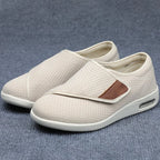 Chaussures orthopédiques unisexe à scratch, deux paires de semelles