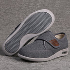 Chaussures orthopédiques mixtes à scratch, semelles amovibles