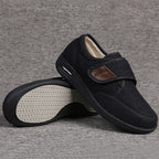 Chaussures orthopédiques mixtes à scratch, semelles amovibles