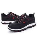 Chaussures orthopédiques mixtes, maintien de la voûte plantaire, noir