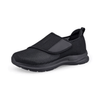 Chaussures orthopédiques femme pour pieds larges, quatre coloris, noir