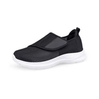 Chaussures orthopédiques femme pour pieds larges, quatre coloris, noir et blanc