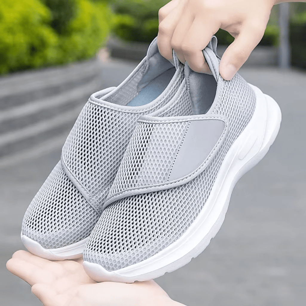 Chaussures orthopédiques femme pour pieds larges, quatre coloris