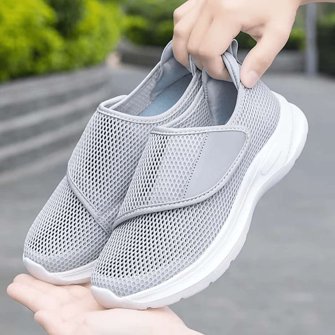 Chaussures orthopédiques femme pour pieds larges, quatre coloris