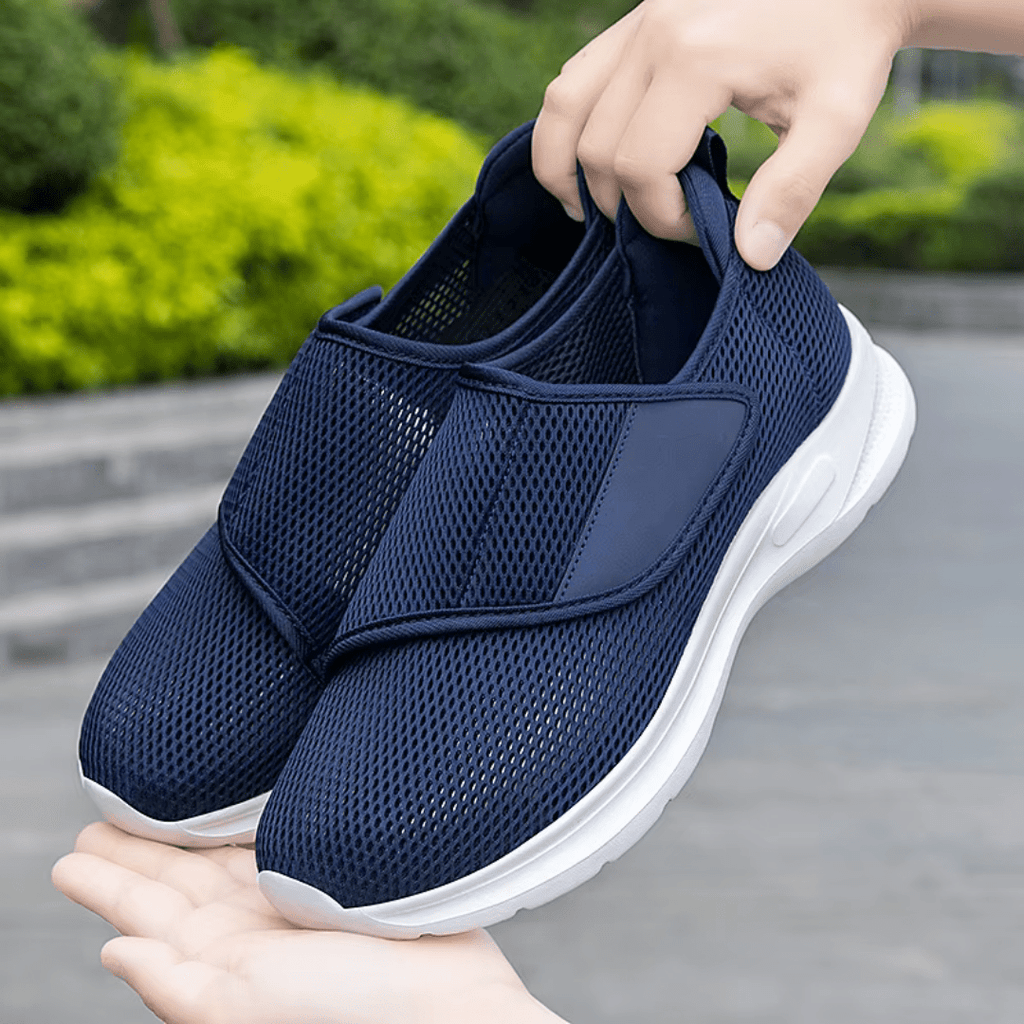 Chaussures orthopédiques femme pour pieds larges, quatre coloris