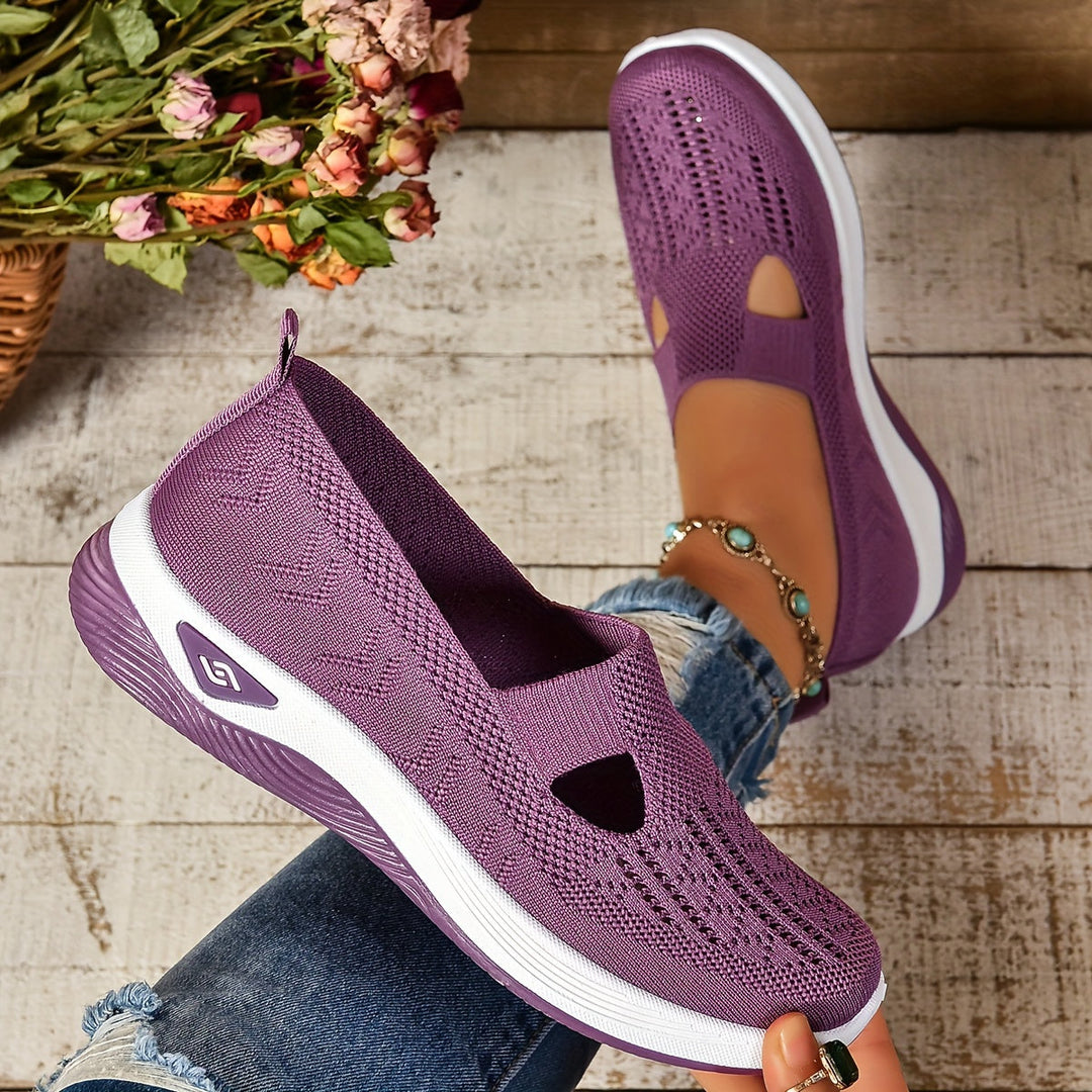 Chaussures orthopédiques femme, semelle souple antidérapante