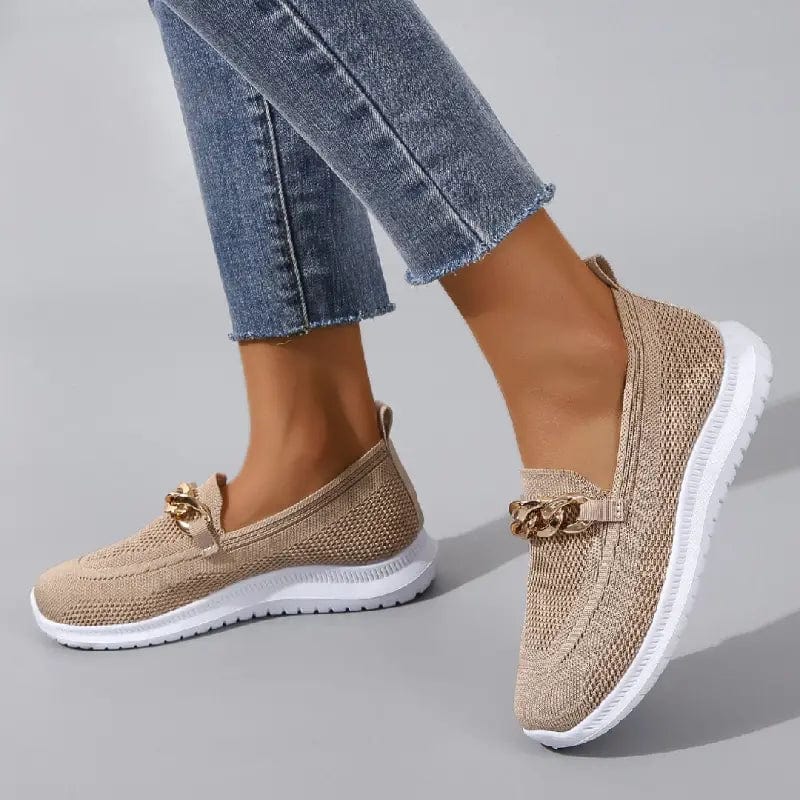 Chaussures orthopédiques femme à zip latéral, semelle antidérapante