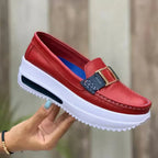 Chaussures orthopédiques femme à enfiler, semelle ergonomique