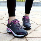 Chaussures orthopédiques femme grises, semelle intérieure anatomique