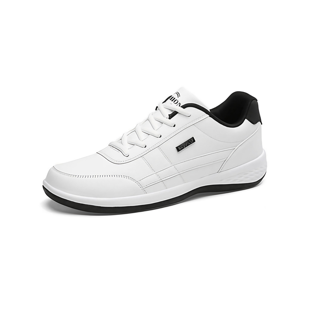 Chaussures orthopédiques homme, soutien ergonomique, 36 au 46, blanc