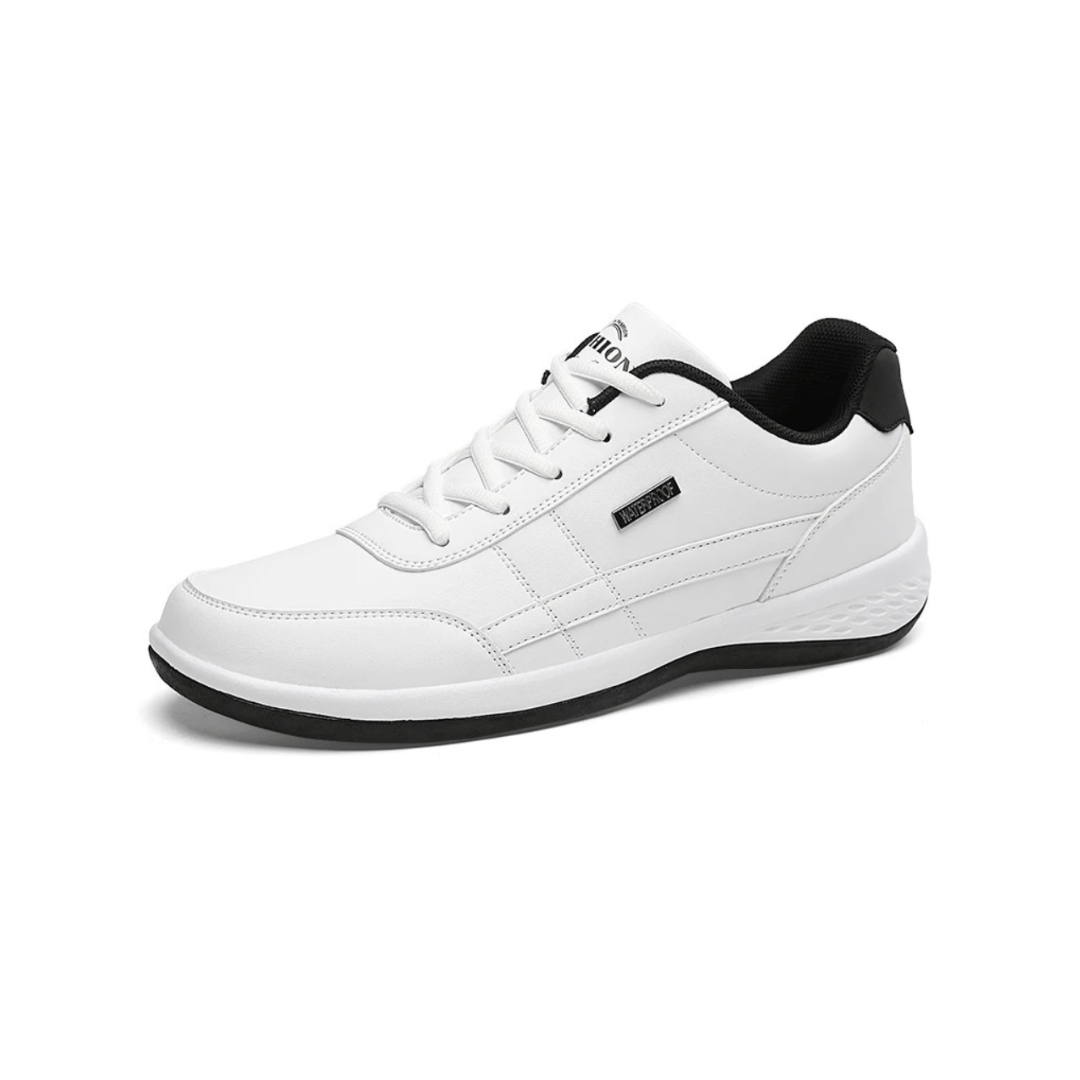 Chaussures orthopédiques homme, soutien ergonomique, 36 au 46, blanc