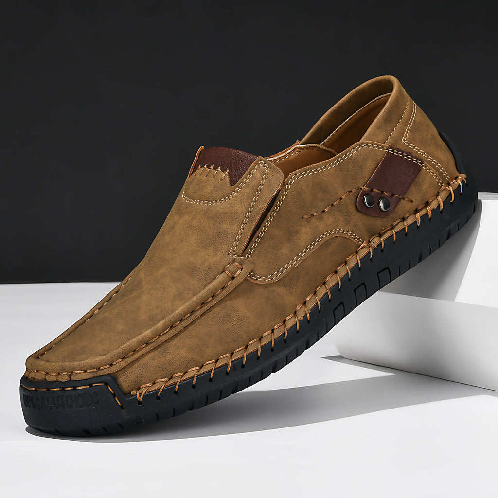 Chaussures orthopédiques homme à enfiler, huit coloris, 38 au 46, doré