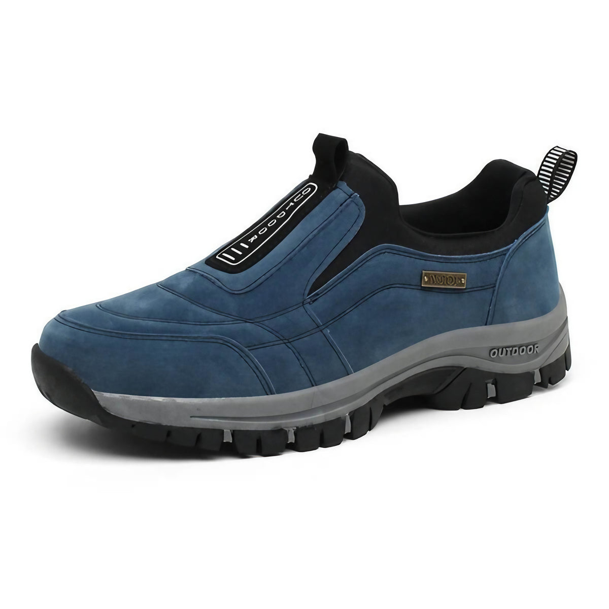 Chaussures orthopédiques homme en maille, avant-pied large