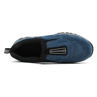 Chaussures orthopédiques homme en maille, avant-pied large