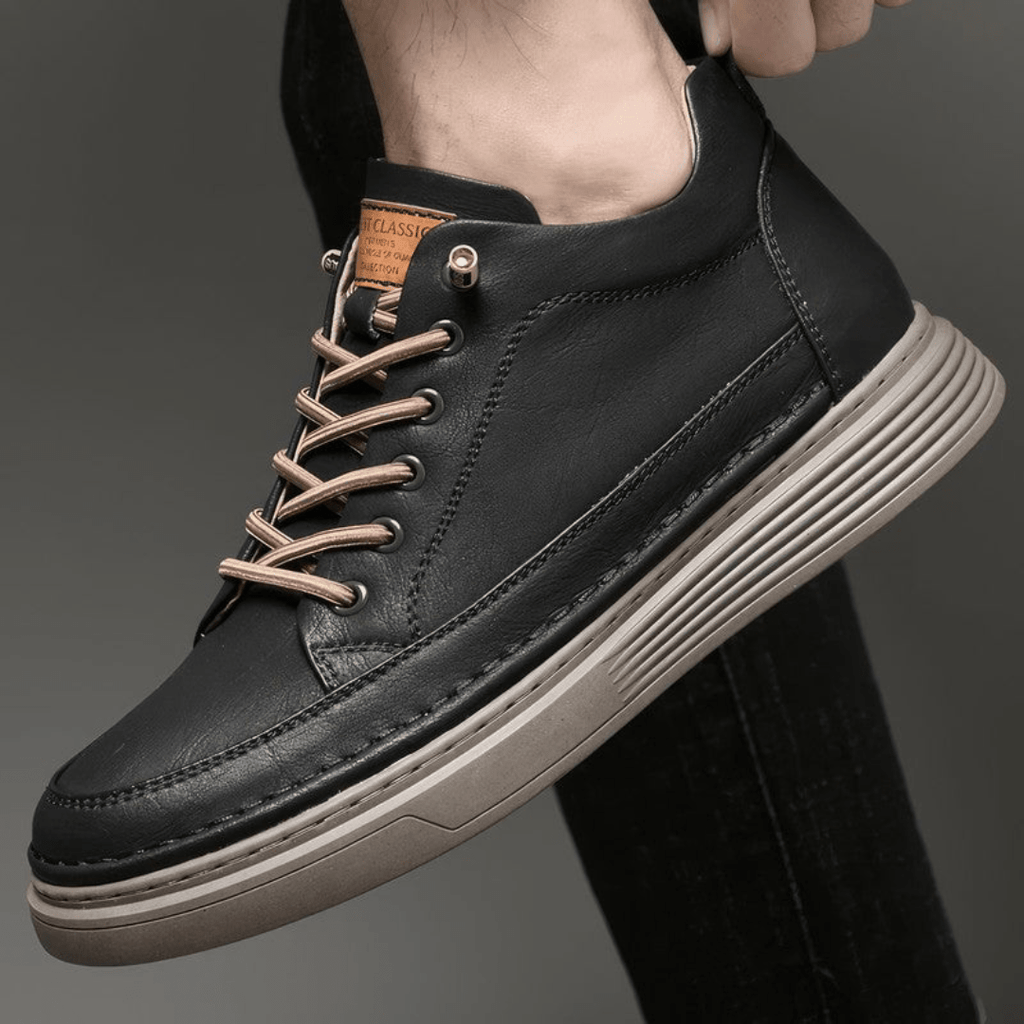 Chaussures orthopédiques homme, semelle ergonomique, 36 au 46