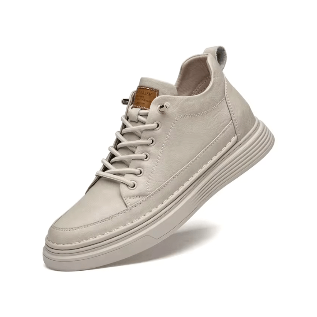Chaussures orthopédiques homme, semelle ergonomique, 36 au 46, blanc