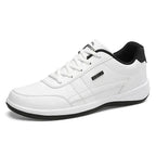 Baskets orthopédiques homme sans lacets, semelle antidérapante, blanc