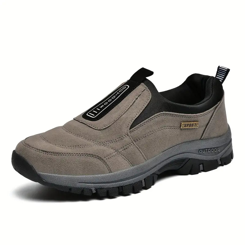 Chaussures orthopédiques homme, semelle épaisse, trois coloris, marron