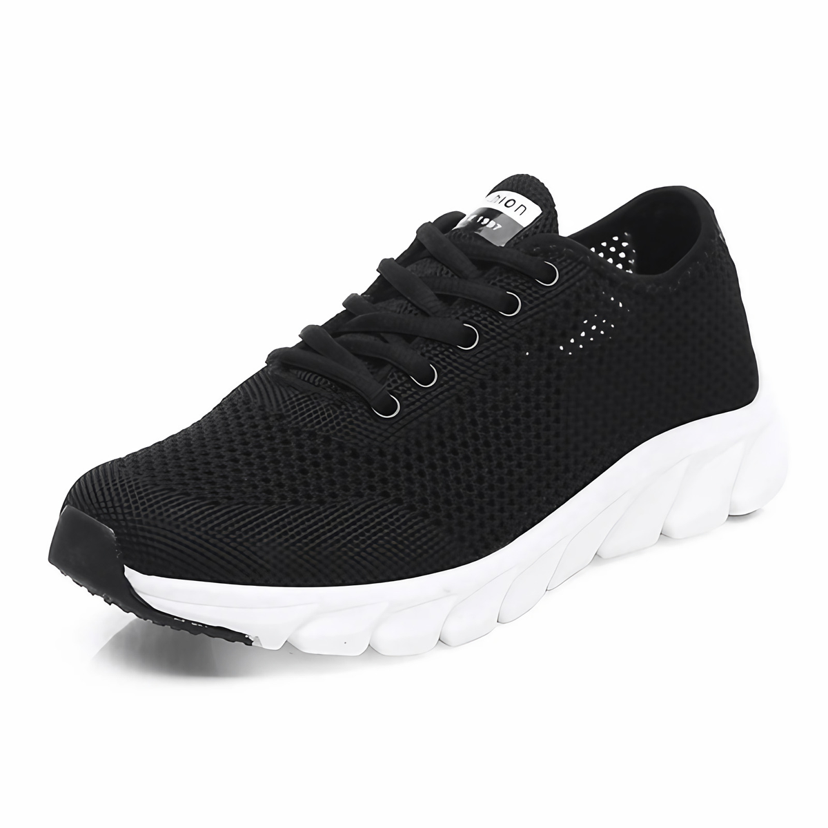 Chaussures orthopédiques femme respirantes, trois coloris, noir