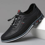 Chaussures Oxford homme à semelle intérieure rembourrée, noir