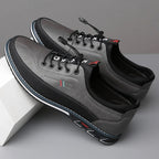 Chaussures Oxford homme à semelle intérieure rembourrée, gris