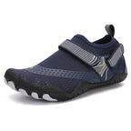 Chaussures aquatiques pieds nus femme et enfant, séchage rapide