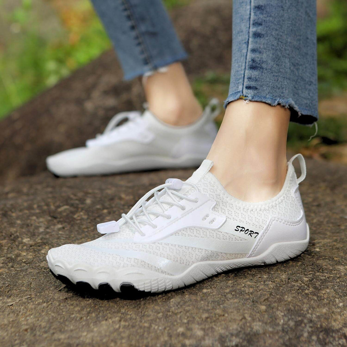 Chaussures pieds nus mixtes à avant-pied large, du 35 au 47