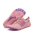 Chaussures pieds nus mixtes, semelle flexible et avant large, bleu
