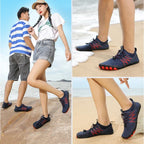 Chaussures pieds nus mixtes, semelle flexible et avant large
