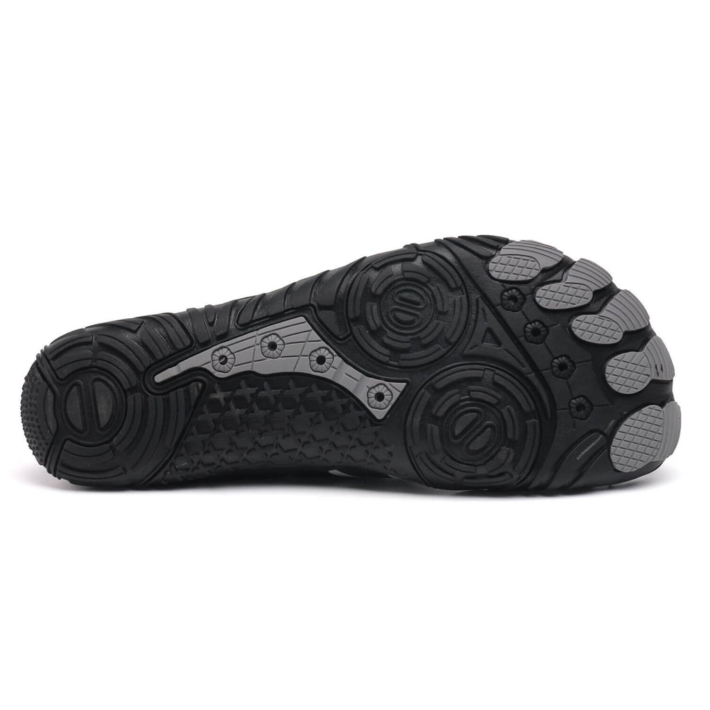 Chaussures pieds nus mixtes, semelle flexible et avant large