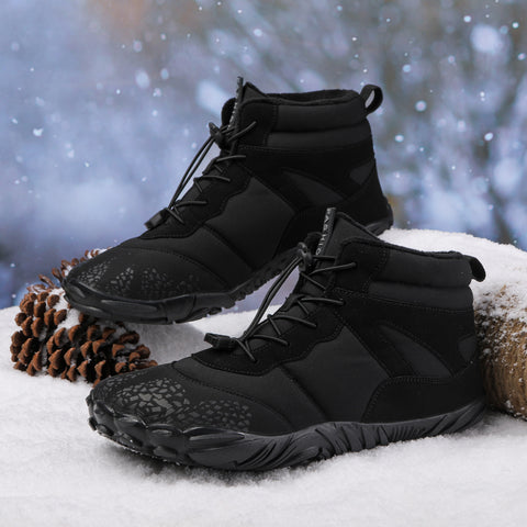 Chaussures pieds nus d'hiver mixtes, semelles de rechange incluses